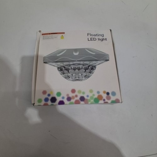 4PK TEPENAR RECHARGEABLE FLOATING LED POOL LIGHTS WITH REMOTE - 5" - WHITE image 2