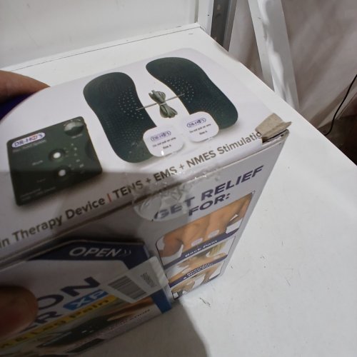 DR-HO'S PAIN THERAPY SYSTEM ACCESSORIES, CIRCULATION BOOSTING FOOT MASSAGE PADS - OSFM - BLACK (MODEL:‎1970) image 3
