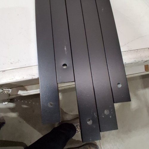 100PK ALUMINUM RECTANGLE DECK BALUSTERS - 29.5" - BLACK image 3