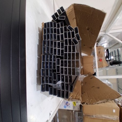 100PK ALUMINUM RECTANGLE DECK BALUSTERS - 29.5" - BLACK image 4