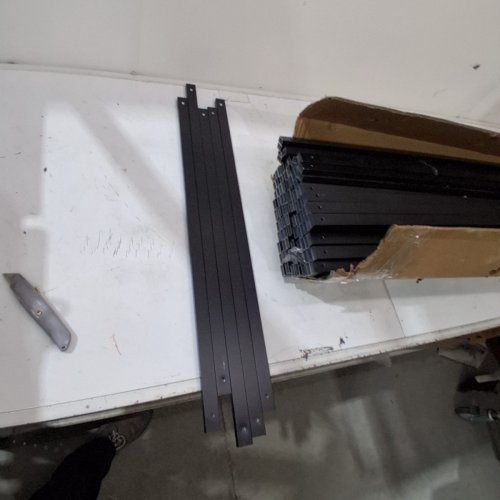 100PK ALUMINUM RECTANGLE DECK BALUSTERS - 29.5" - BLACK image 5