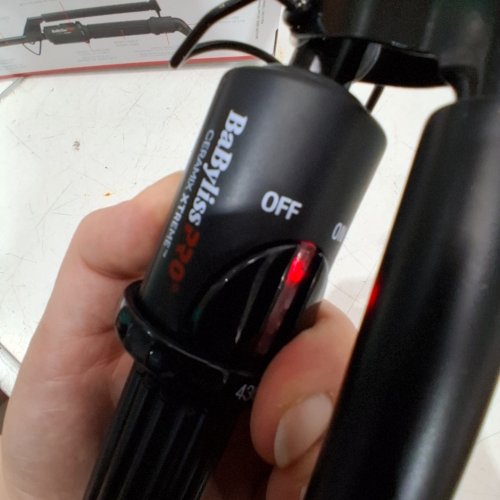 BABYLISSPRO CERAMIX XTREME CERAMIC CURLING IRON - 1/2" - BLACK (MODEL: BABC50MNC) image 2