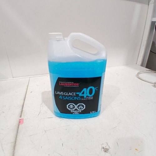 LAURENTIDE AUTOMOBILE PRODUCTS WINDSHIELD WASHER FLUID, REMOVES ICE + FROST - 3.78L (-40C) image 2