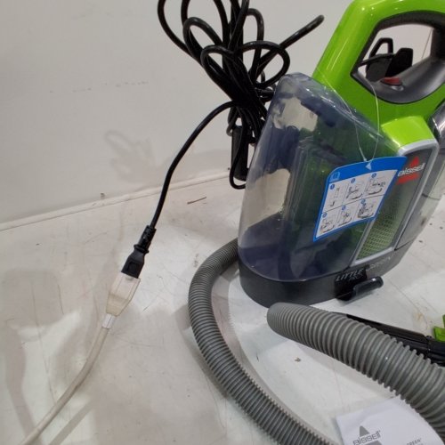 BISSELL LITTLE GREEN PORTABLE DEEP CLEANING VACUUM - 37OZ TANK MAX - GREEN/GREY (MODEL : 2513B) image 2