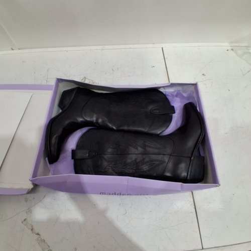 WOMEN'S MADDEN GIRL REDFPORD WESTERN BOOTS - SIZE 7.5 - BLACK (STYLE : REDF01J1) image 7