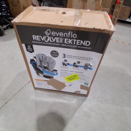 EVENFLO REVOLVE360 EXTEND ROTATING CAR SEAT - QUARTZ (MODEL:CS360212545C) image 3