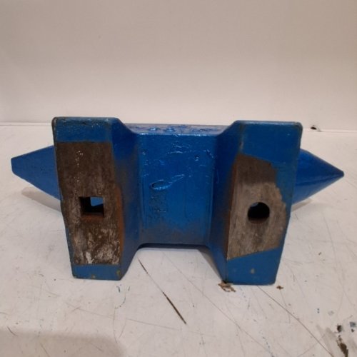 VEVOR BLACKSMITH SINGLE HORN STEEL ANVIL - 10KG - BLUE (MODEL: GZ10KGGZ) image 4