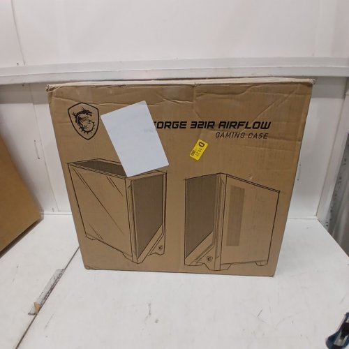 MSI MAG FORGE 321R AIRFLOW GAMING COMPUTER CASE - BLACK image 5