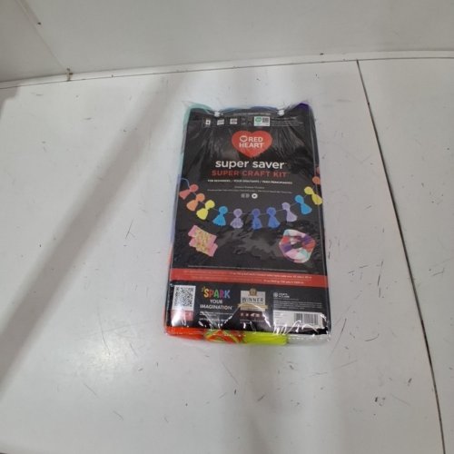 12PK RED HEART SUPER SAVER SUPER CRAFT KIT - MULTI COLOR image 2