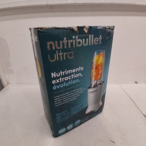 NUTRIBULLET ULTRA TOUCH CONTROL PERSONAL BLENDER - 900ML 1200W - PEARL WHITE (MODEL: NB-500) image 4