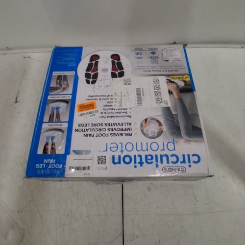 DR-HO'S CIRCULATION PROMOTER TENS DEVICE PAIN THERAPY SYSTEM - HEAD TO TOE PAIN RELIEF, IMPROVES CIRCULATION AND SWELLING - WHITE/BLACK (MODEL: CP-1) image 7