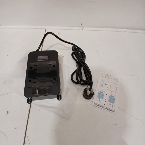 WATERPROOF OUTDOOR POWER BAR WITH USB C, AC OUTLETS, 1 USB A PORT, 6 FT CORD, BLACK image 3