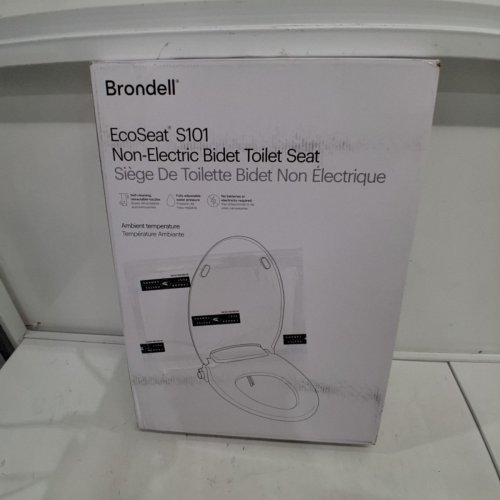 BRONDELL ECOSEAT S101 NON-ELECTRIC BIDET TOILET SEAT - ROUND WHITE (MODEL: CANS101-RW) image 4