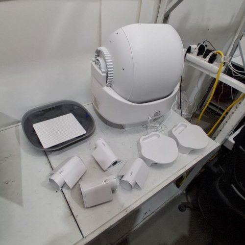 OPEN-TOP AUTOMATIC SELF CLEANING CAT LITTER BOX - WHITE (MODEL: CH-ICB026) image 8