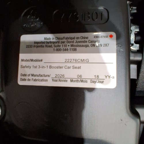 SAFETY 1ST 3-IN-1 HARNESS BOOSTER CAR SEAT - 100LB MAX - MINERAL GREEN - (MODEL: 22276CMIG) image 2