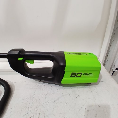 GREENWORKS **TOOL ONLY** PRO BRUSHLESS CORDLESS MOTOR SNOW SHOVEL- 80V MAX POWER - 12" - GREEN (MODEL: GLSS80000/2601202) image 3