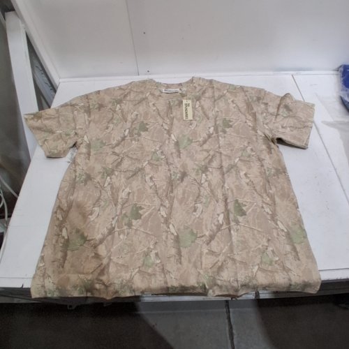 NO BOUNDARIES OVERSIZED SHORT SLEEVE T-SHIRT - CAMOFLOGE BEIGE image 2