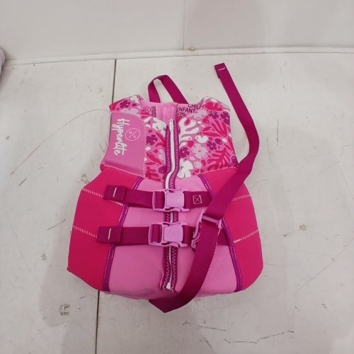 KIDS HYPERLITE INFANT CHILD PFD LIFE VEST - 33 LBS-55 LBS - PINK (STYLE: 1819491) image 5