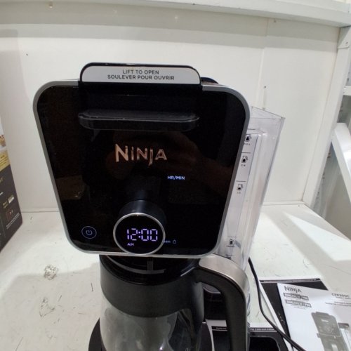 NINJA DUAL BREW PRO HOT & ICED COFFEE DRIP COFFEE MAKER -70Z - BLACK (MODEL: CFP100 SERIES) image 2