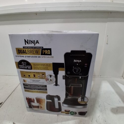 NINJA DUAL BREW PRO HOT & ICED COFFEE DRIP COFFEE MAKER -70Z - BLACK (MODEL: CFP100 SERIES) image 12