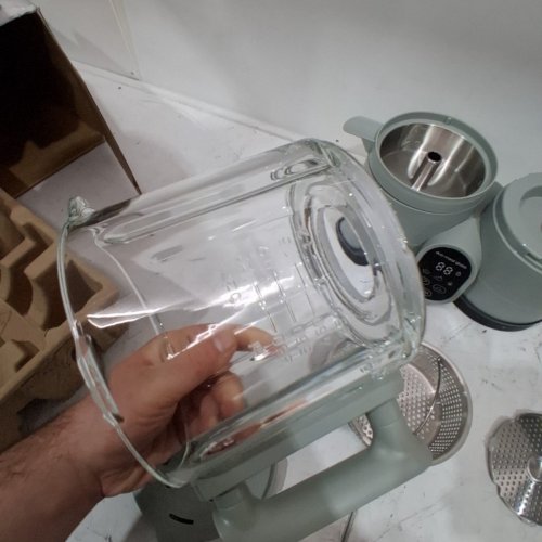 BABYMOOV 4-IN-1 DUO MEAL GLASS BABY FOOD MAKER - 1.3L - CELADON GREEN (MODEL: A001138_US) image 3