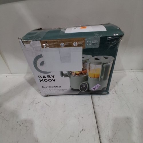 BABYMOOV 4-IN-1 DUO MEAL GLASS BABY FOOD MAKER - 1.3L - CELADON GREEN (MODEL: A001138_US) image 7