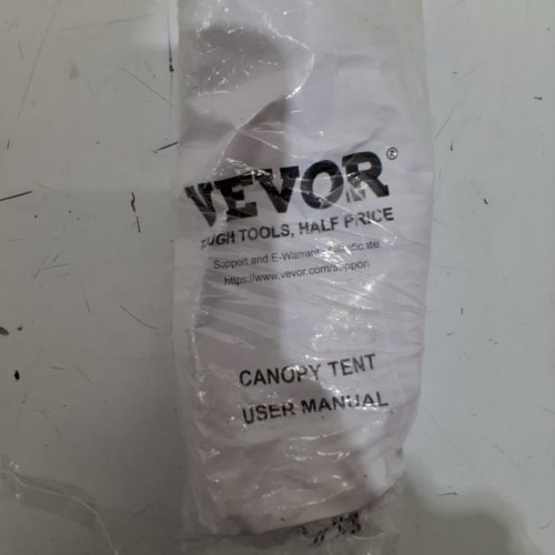 VEVOR POP UP CANOPY WITH CARRY BAG - 10FT X 10FT - GREY (MODEL: AF5.1) image 2