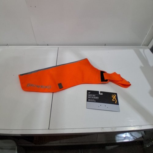 BROWNING HI VIS SAFETY VEST FOR DOGS- MEDIUM- ORANGE image 2
