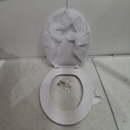 CENTOCO ROUND TOILET SEAT - 16" - CRANE WHITE (MODEL: DS1200-301) image 2