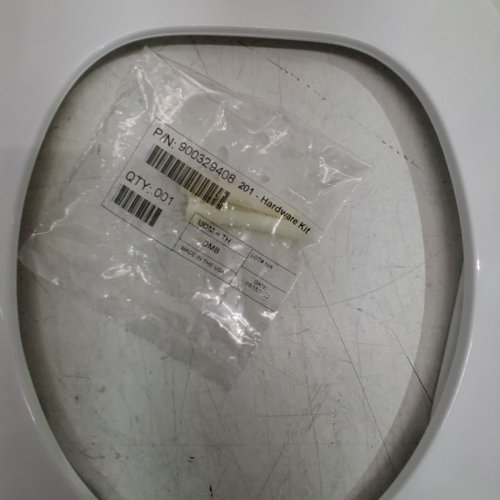 CENTOCO ROUND TOILET SEAT - 16" - CRANE WHITE (MODEL: DS1200-301) image 3