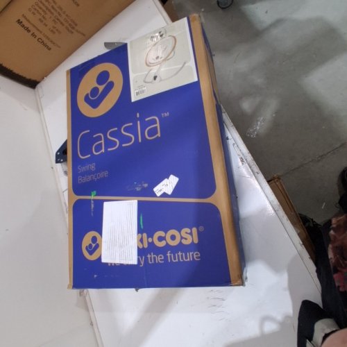 MAXI-COSI CASSIA AUTOMATIC BABY SWING WITH MOTION SENSOR MUSIC TOYS & 360° ROTATION - 20LB CAPACITY - HORIZON SAND (MODEL: ‎53302CGMT) image 5
