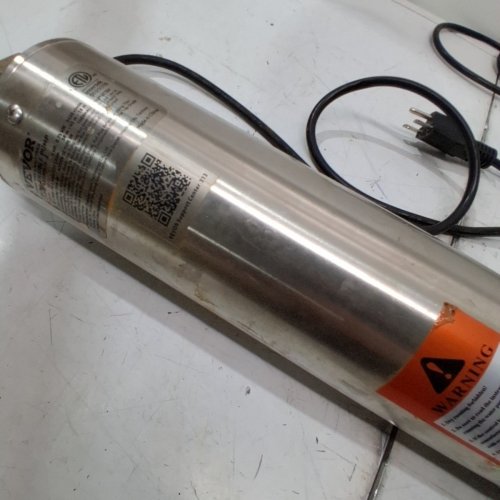 VEVOR DEEP WELL SUBMERSIBLE MOTOR - 1HP - 60HZ 115V~ - (MODEL: 4SSM5/6-2) image 3