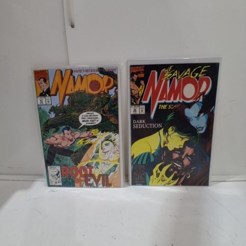 4 asstd MARVEL NAMOR THE SUB-MARINER COMIC BOOKS - NAMOR THE SUB-MARINER #21, #22, #23, #36 - VARIOUS AUTHORS image 4