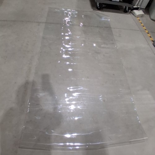 CLEAR PLASTIC RECTANGULAR TABLE PROTECTOR COVER - 8FT X 4FT - CLEAR TRANSPARENT image 3