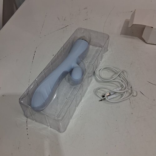M.S RABBIT VIBRATOR STIMULATION TOOLS - LIGHT BLUE image 2