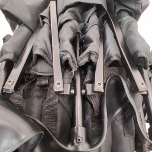 INGENUITY 3DLITE DOUBLE UMBRELLA STROLLER-EACH SEAT UP TO 50 POUNDS-BLACK-(MODEL:31923) image 4