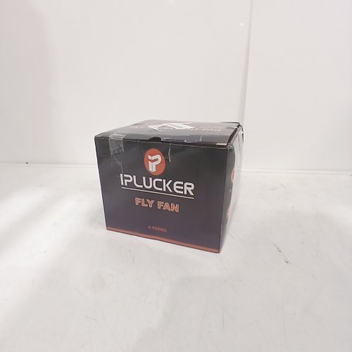 4PK IPLUCKER OUTDOOR FLY REPELLENT FAN- BLACK image 2