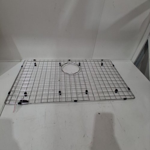 TORIBIO STAINLESS STEEL KITCHEN SINK BOTTOM GRID SINK PROTECTOR - ‎27.5" × 15.5" - SILVER (MODEL:SUS304) image 2
