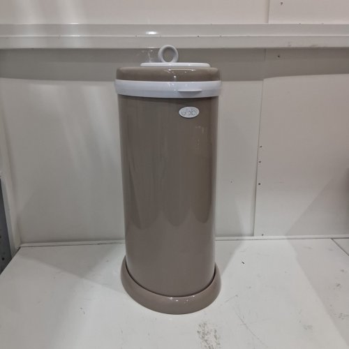 UBBI STEEL WITH SAFETY LOCK DIAPER PAIL - 13GAL - TAUPE image 3