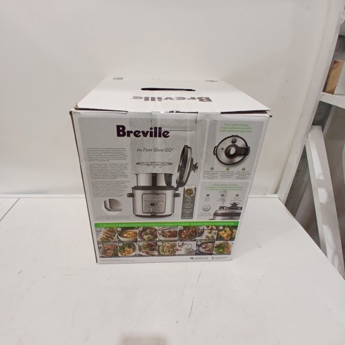 BREVILLE THE FAST SLOW GO MULTI-COOKER WITH 14 SETTINGS - 6L/6.3QT - BRUSHED STAINLESS STEEL (MODEL: BPR680BSS1BCA1 image 7