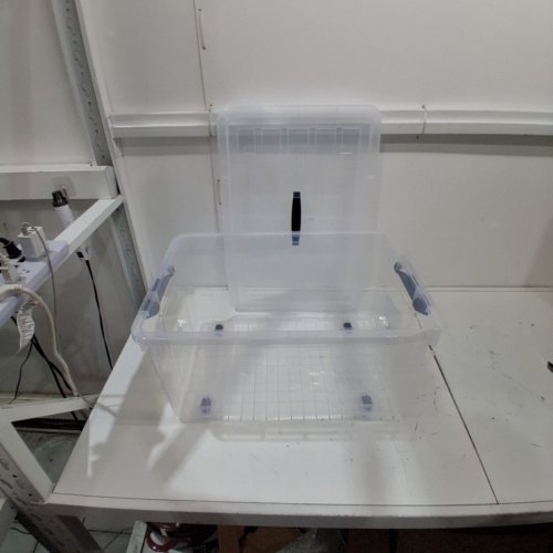 JUBANGKE MULTIPURPOSE STORAGE BOX - 34 QT - CLEAR image 2