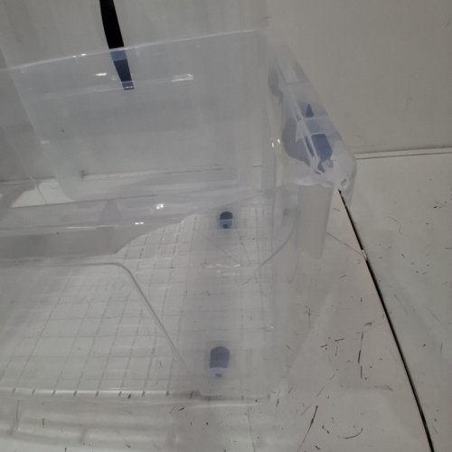 JUBANGKE MULTIPURPOSE STORAGE BOX - 34 QT - CLEAR image 3