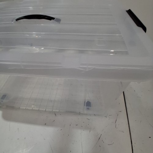 JUBANGKE MULTIPURPOSE STORAGE BOX - 34 QT - CLEAR image 4