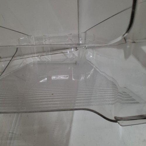 4PC SORBUS FRIDGE AND FREEZER ORGANIZER BINS SET - TRANSPARENT image 5