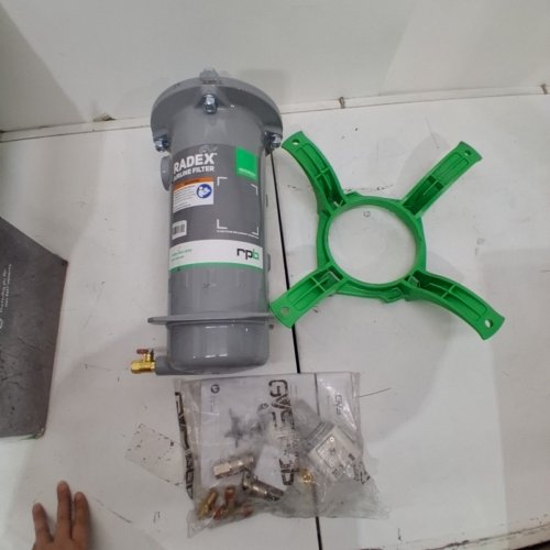 RPB SAFETY RADEX AIRLINE FILTER DUAL OUTLET - GREY (MODEL: 04-900) image 2