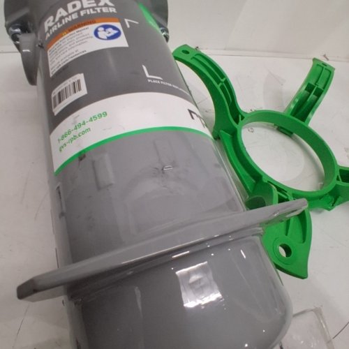 RPB SAFETY RADEX AIRLINE FILTER DUAL OUTLET - GREY (MODEL: 04-900) image 4