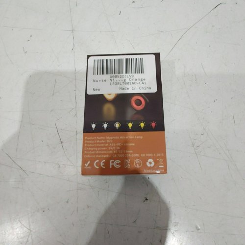 RECHARGEABLE PORTABLE MAGNETIC LIGHT - ORANGE (MODEL: D22) image 4