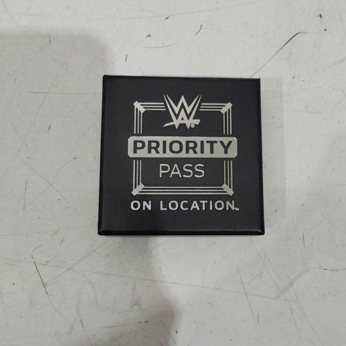 WWE WRESTLEMANIA 41 LAS VEGAS PRIORITY PASS ON LOCATION I WAS THERE COLLECTOR PIN image 5