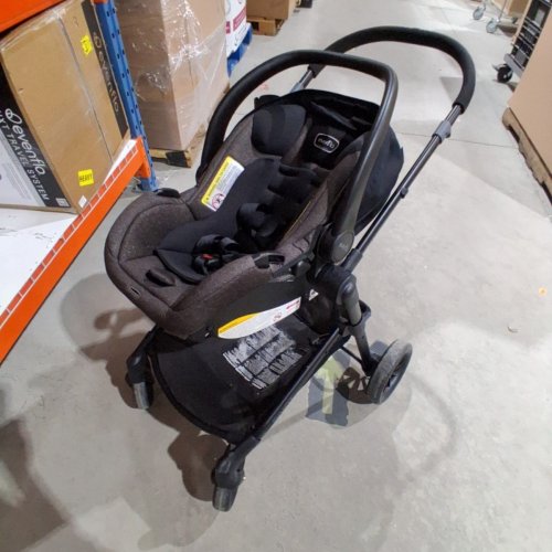 EVENFLO PIVOT MODULAR TRAVEL SYSTEM WITH LITEMAX INFANT CAR SEAT - CASUAL GREY - (MODEL: 56071990C / TS100411990C) image 12