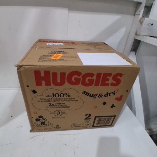 234PK HUGGIES SNUG AND DRY BABY DIAPERS - SIZE 2 (12-18LB) - DISNEY BABY MICKEY MOUSE image 3
